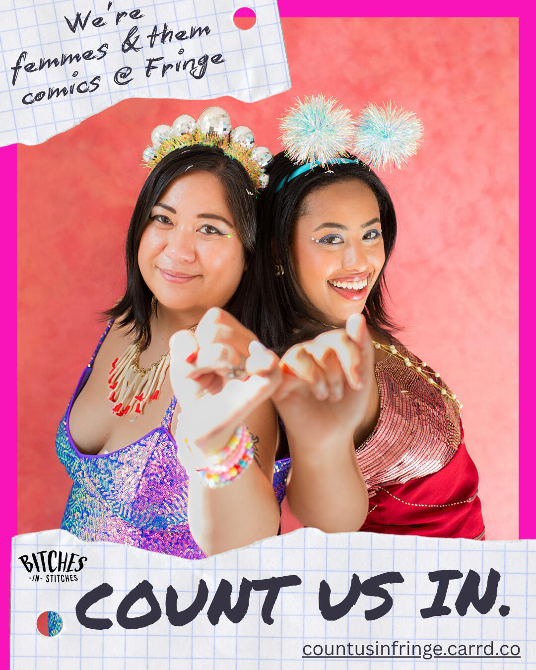 Bitches in Stitches — Count Us In at Edinburgh Fringe 2026